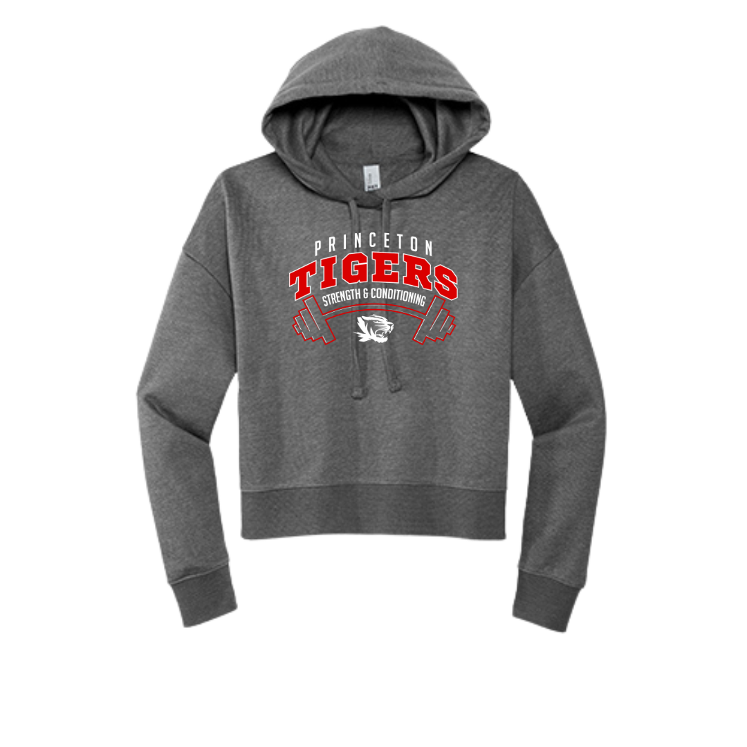 Women's V.I.T. Crop Hoodie {Tiger Strength}