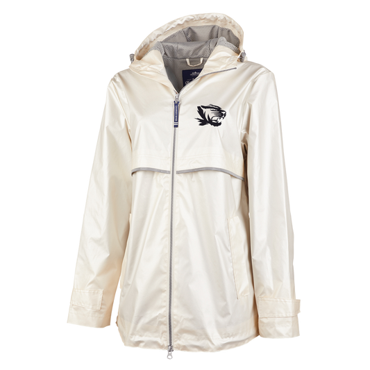 Women's Metallic Rain Jacket {Tiger Track}