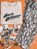 Barn Believer Triblend Bella Tee - Adult & Youth (More Barns)