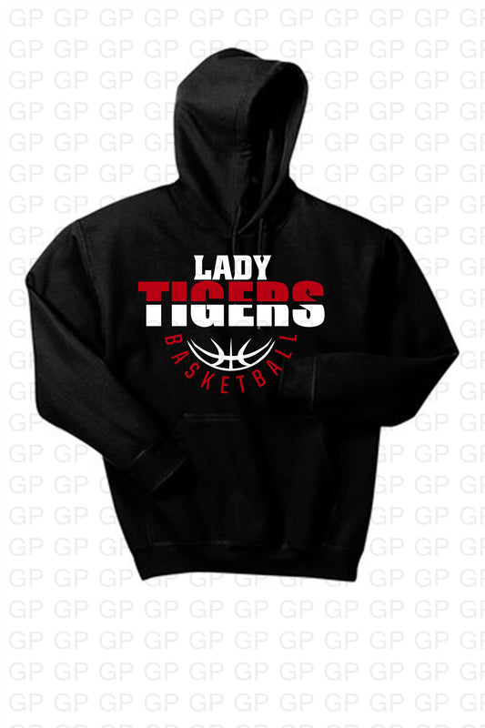 5th-8th Gildan Hoodie Lady Tiger Basketball